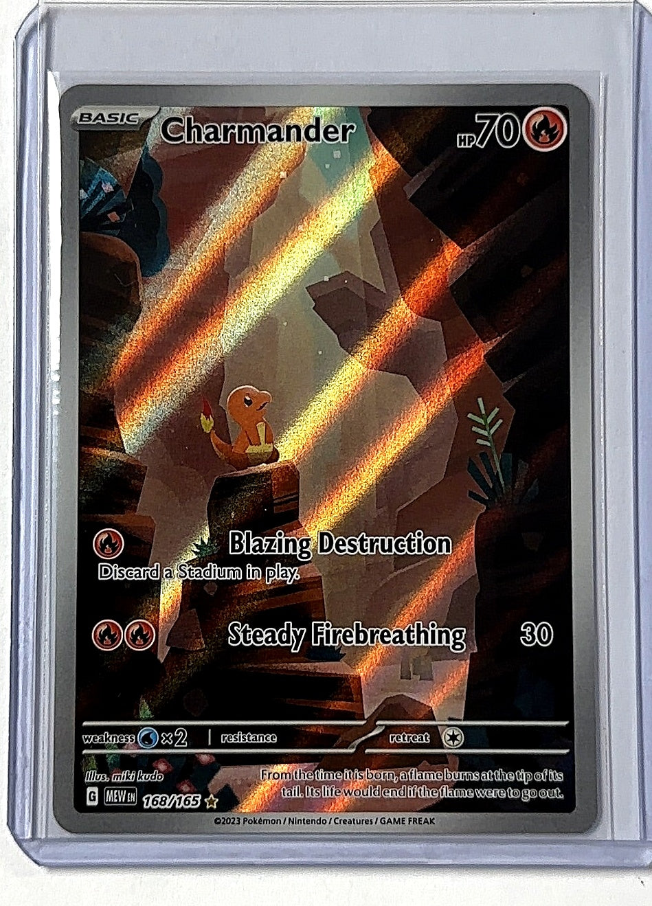 Charmander - 168/165 #168/165 — front