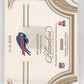 2025 Flawless Greats Bruce Smith Auto /20 #G-BSH — back
