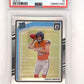 Bo Nix 2024 Donruss Optic Holo PSA GEM MT 10 — front