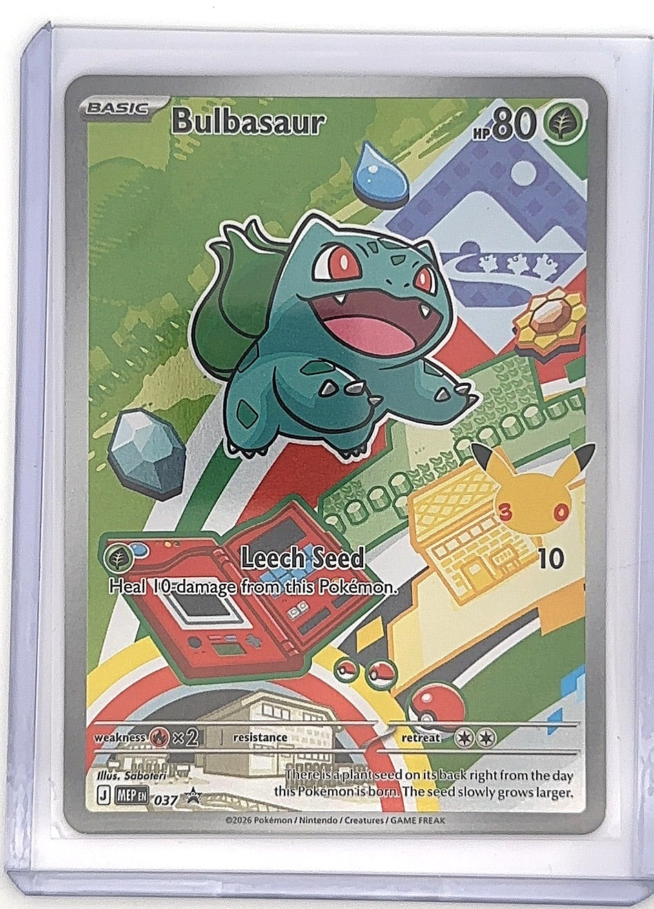Bulbasaur - 037 #037 — front
