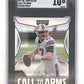 Josh Allen Call to Arms 2021 Panini Playoff Silver Prizm SGC 10 — front