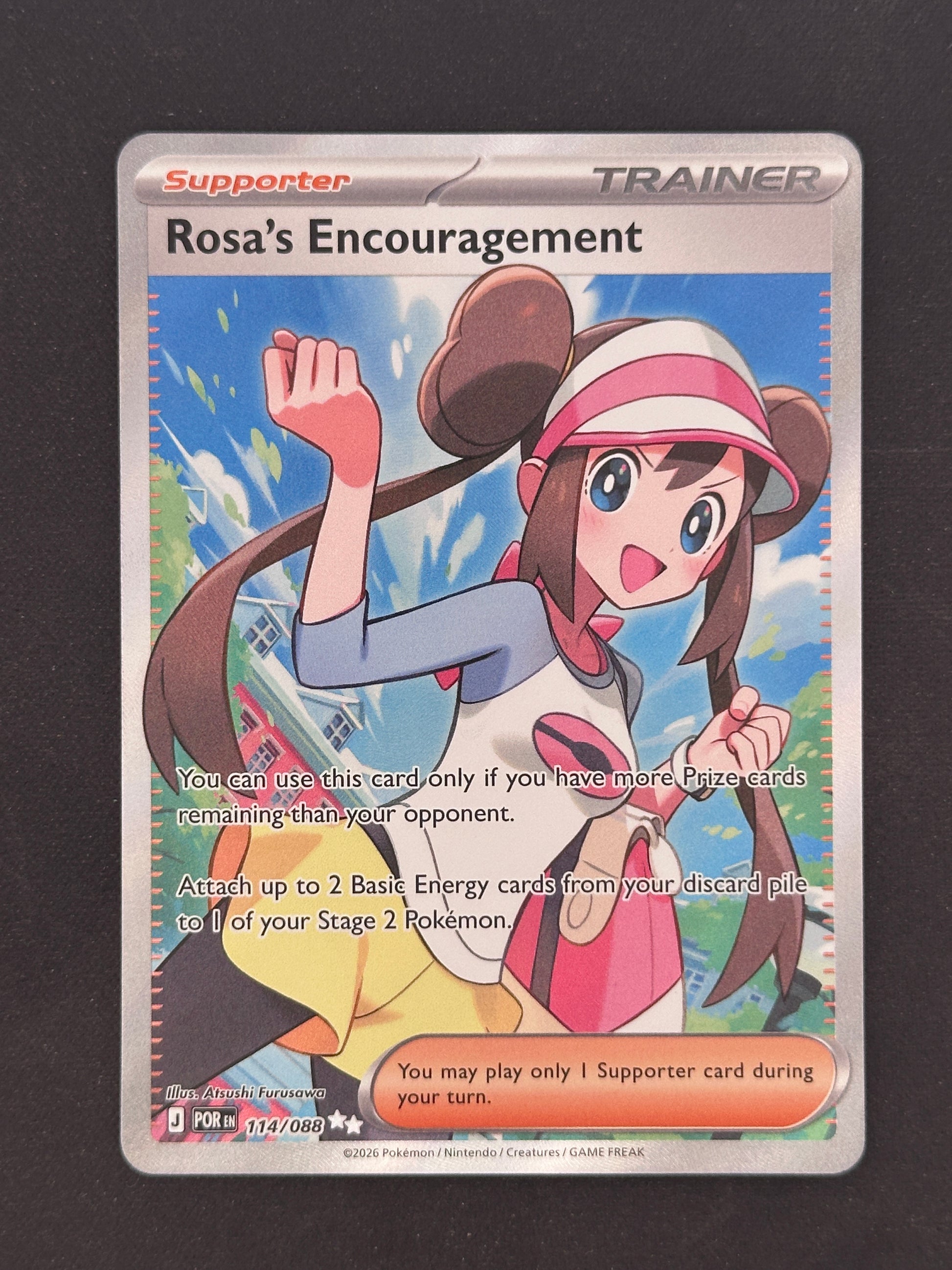 Rosa's Encouragement - 114/088 ME03: Perfect Order #114/088 — front