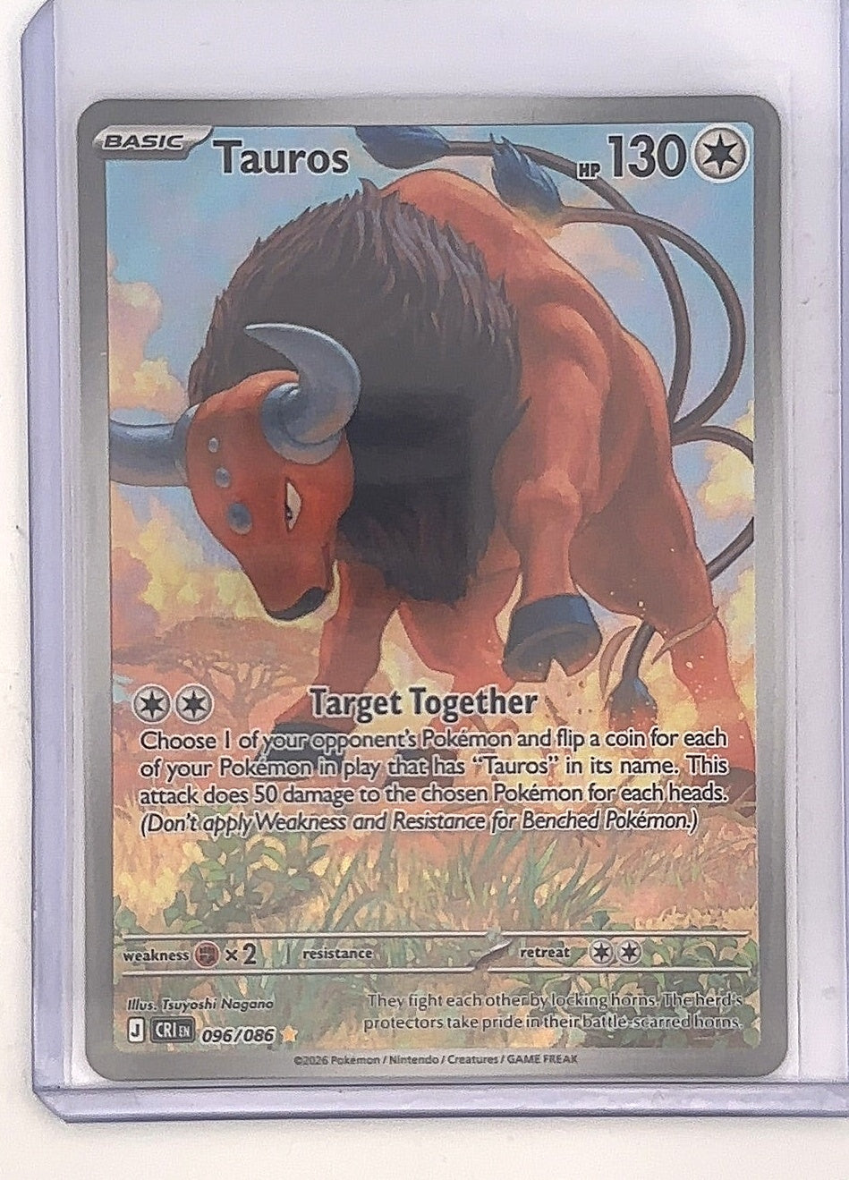 Tauros - 096/086 #096/086 — front