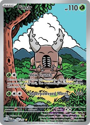 Pinsir - 168/167 #168/167 — stock