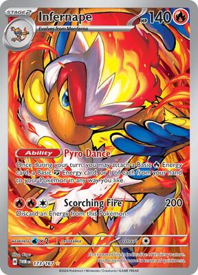Infernape - 173/167 #173/167 — stock