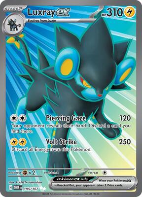 Luxray ex - 195/167 #195/167 — stock