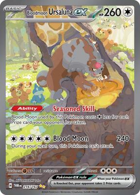 Bloodmoon Ursaluna ex - 216/167 #216/167 — stock