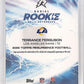 2025 Topps Resurgence Radial Rookie Auto Relic Terrance Ferguson [Teal] #RRA-TEF — back