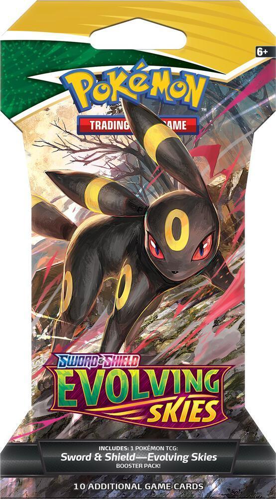 Evolving Skies Sleeved Booster Pack - SWSH07: Evolving Skies (SWSH07)