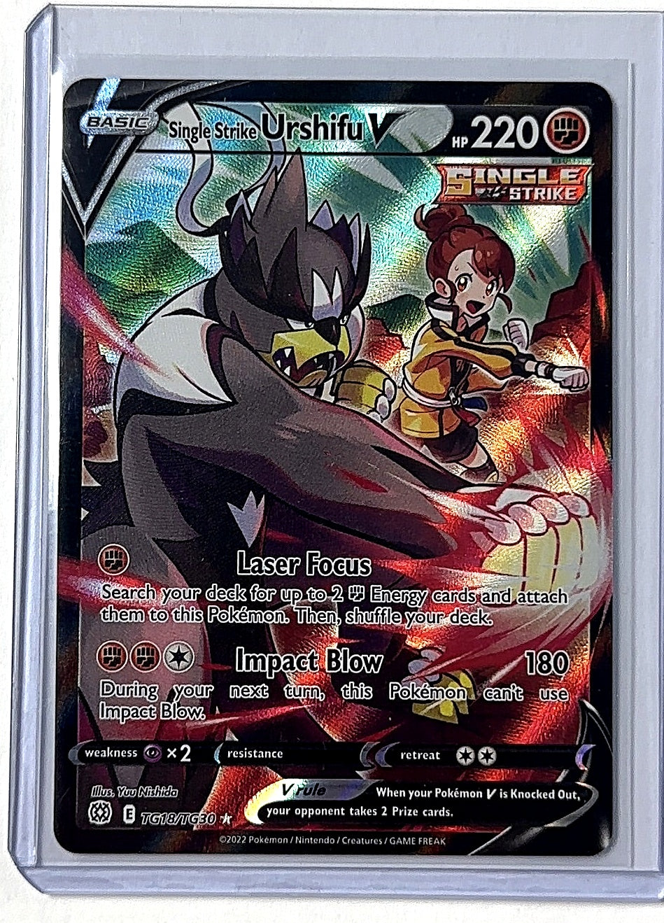 Single Strike Urshifu V #TG18/TG30 — front