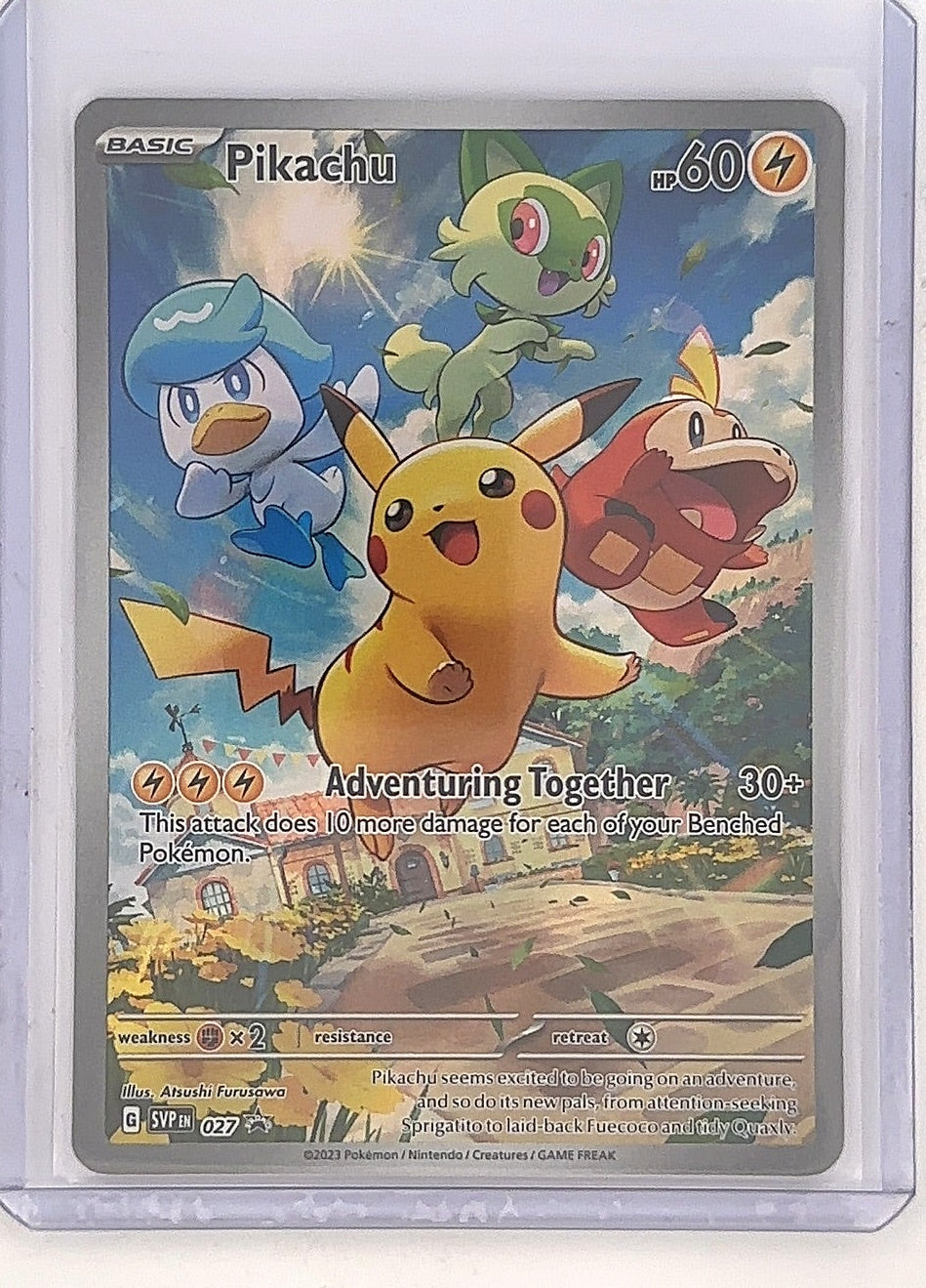 Pikachu - 027 #027 — front