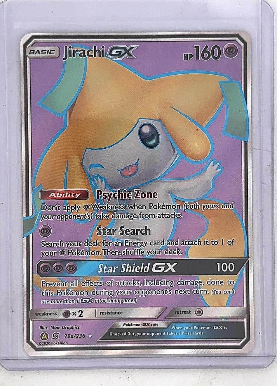 Jirachi GX #79/236 — front
