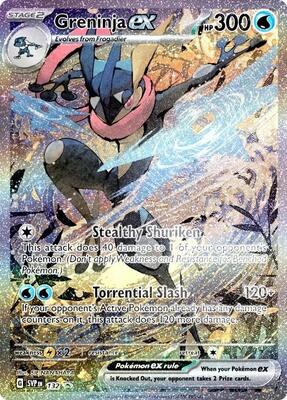 Greninja ex - 132 #132 — stock