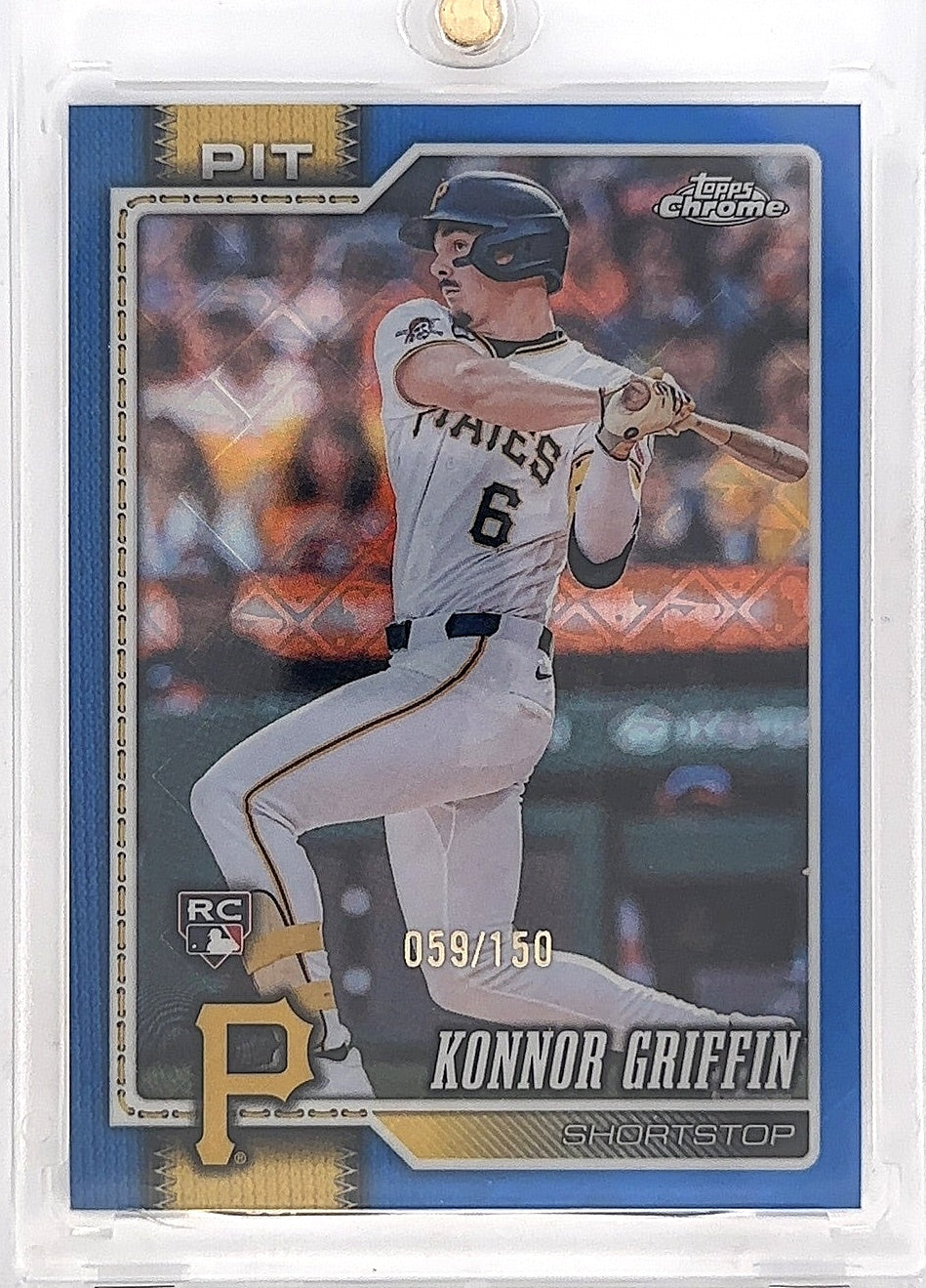 Konnor Griffin #74 Chrome 059/150 — front