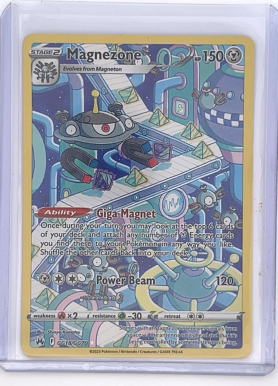 Magnezone #GG18/GG70 — front