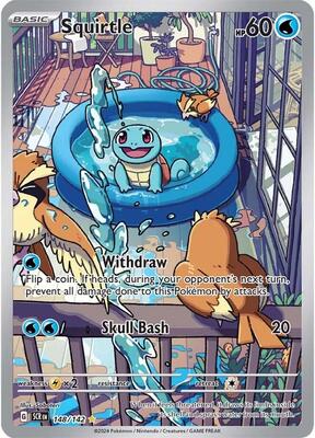Squirtle #148/142 — stock