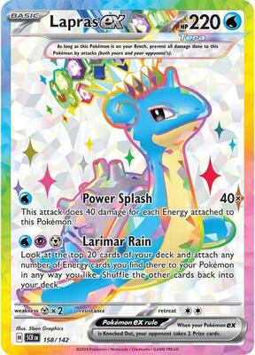 Lapras ex - 158/142 #158/142 — stock