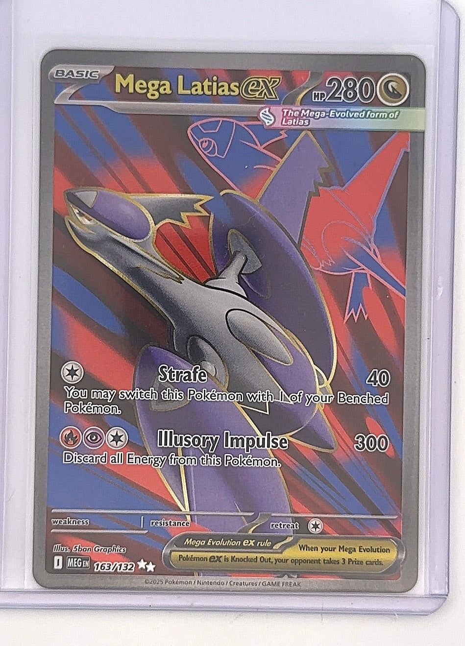 Mega Latias ex - 163/132 #163/132 — front