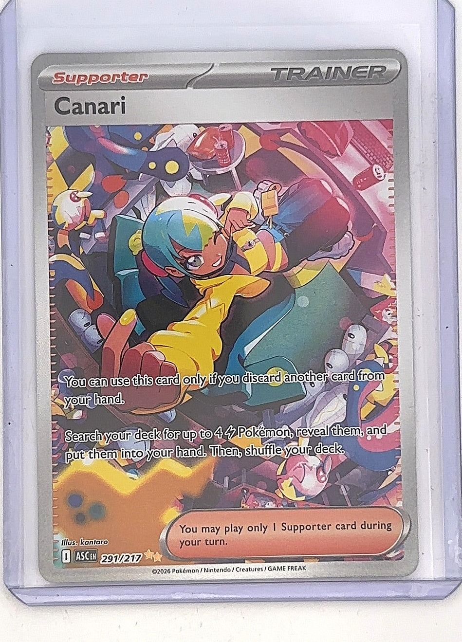 Canari - 291/217 #291/217 — front