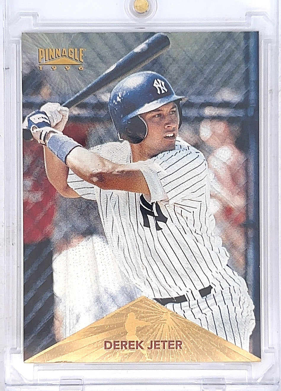Derek Jeter 97/100 Starburst Pinnacle 1996 — front