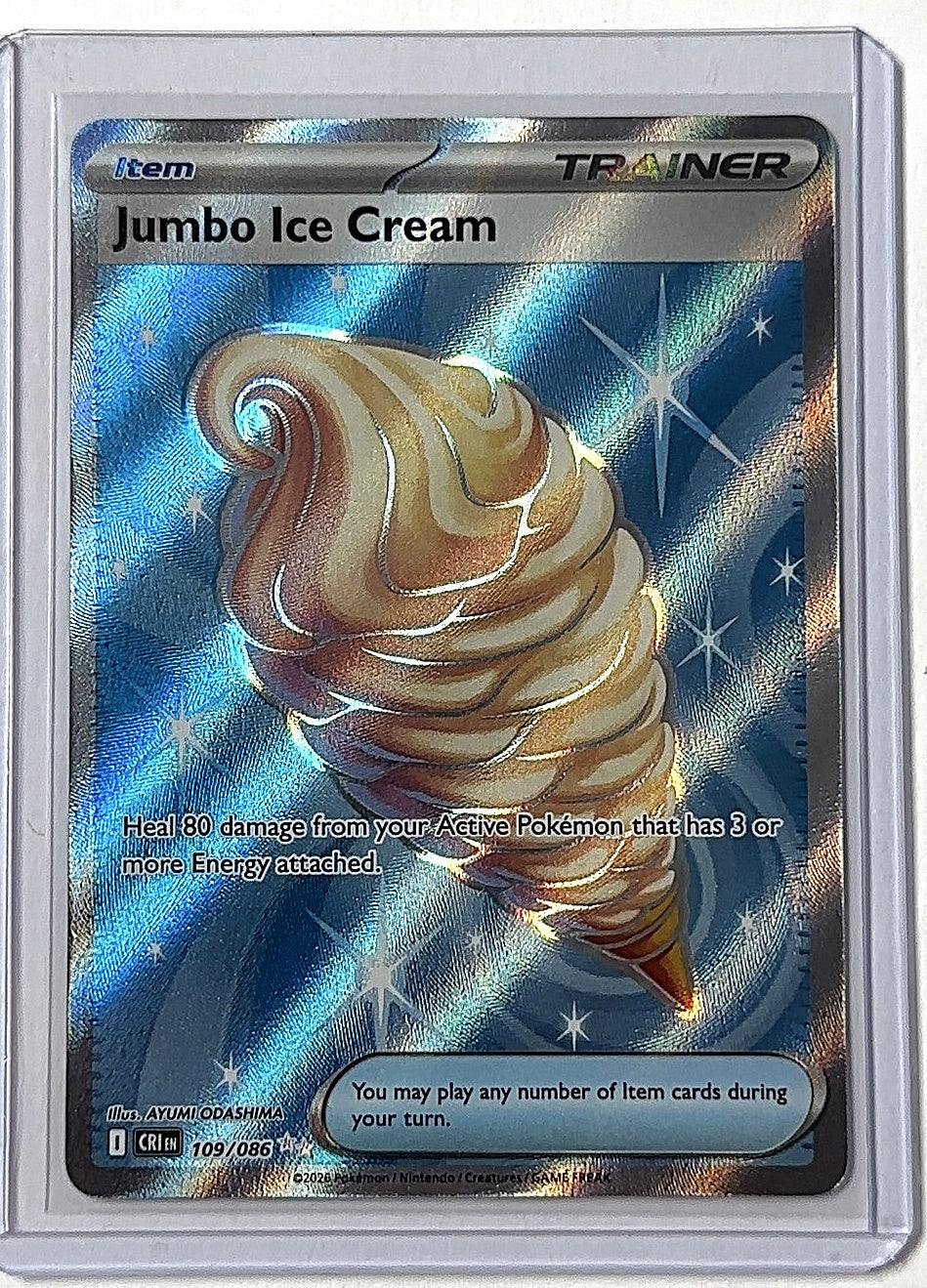 Jumbo Ice Cream #109/086 — front