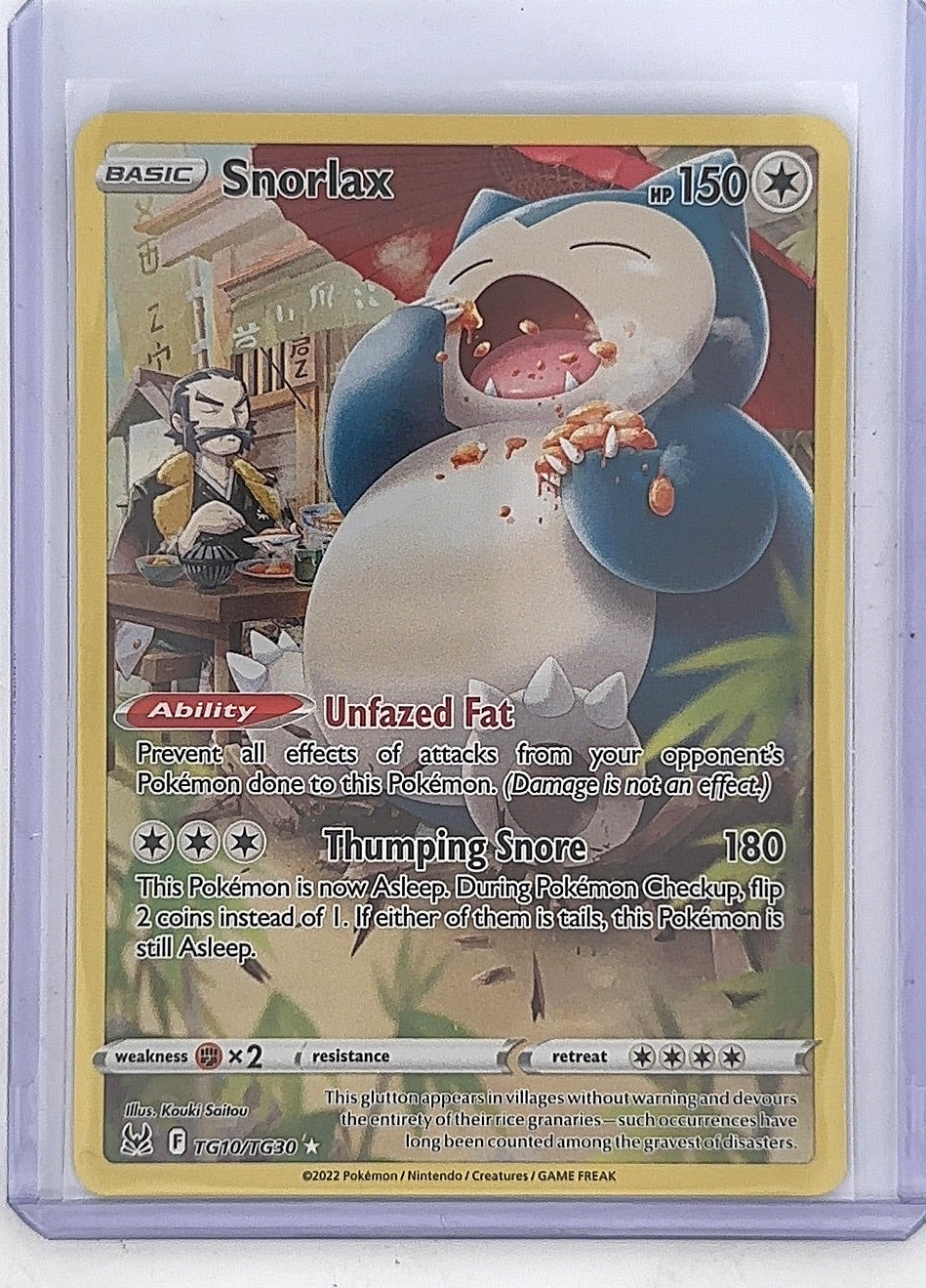 Snorlax #TG10/TG30 — front