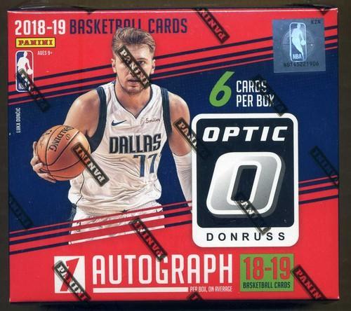 2018-19 Panini Donruss Optic Choice Basketball Hobby Box