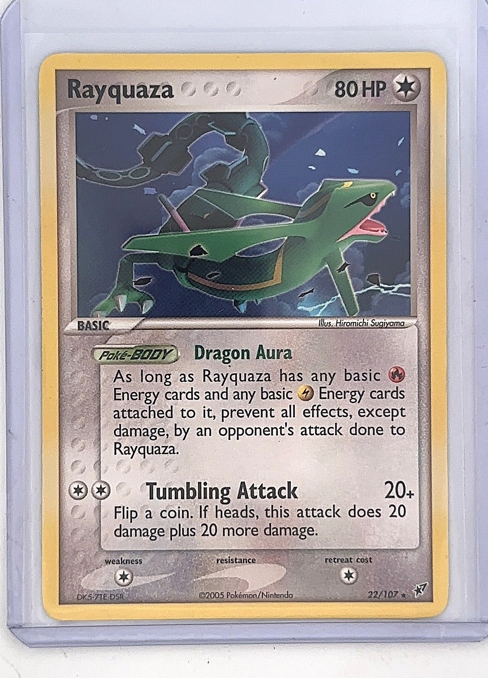 Rayquaza - 22/107 #022/107 — front