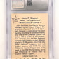 1961 Golden Press Honus Wagner #32 CGC 3 — back