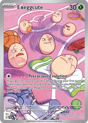 Exeggcute - 192/191 #192/191 — stock