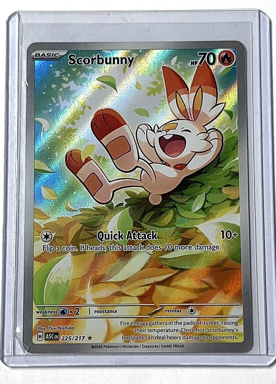 Scorbunny - 225/217 #225/217 — front
