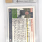 2005 Topps Chrome Justin Verlander [Autograph] #242 RC AUTO BGS 9 — back