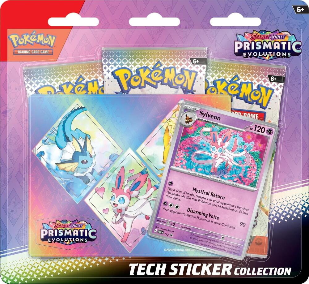 Prismatic Evolutions Tech Sticker Collection [Sylveon] - SV: Prismatic Evolutions (PRE)