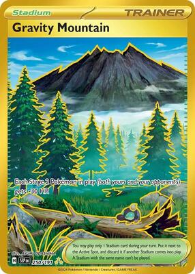Gravity Mountain - 250/191 #250/191 — stock