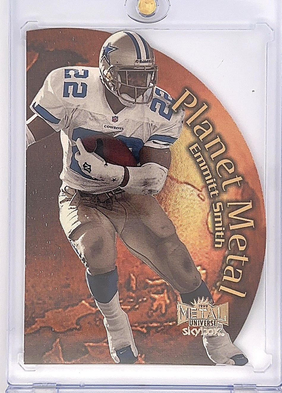 1999 Skybox Emmett Smith Planet Metal — front