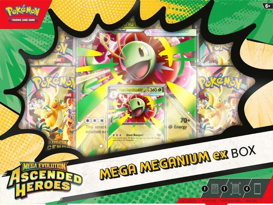 Ascended Heroes Mega Meganium ex Box - ME: Ascended Heroes (ASC)