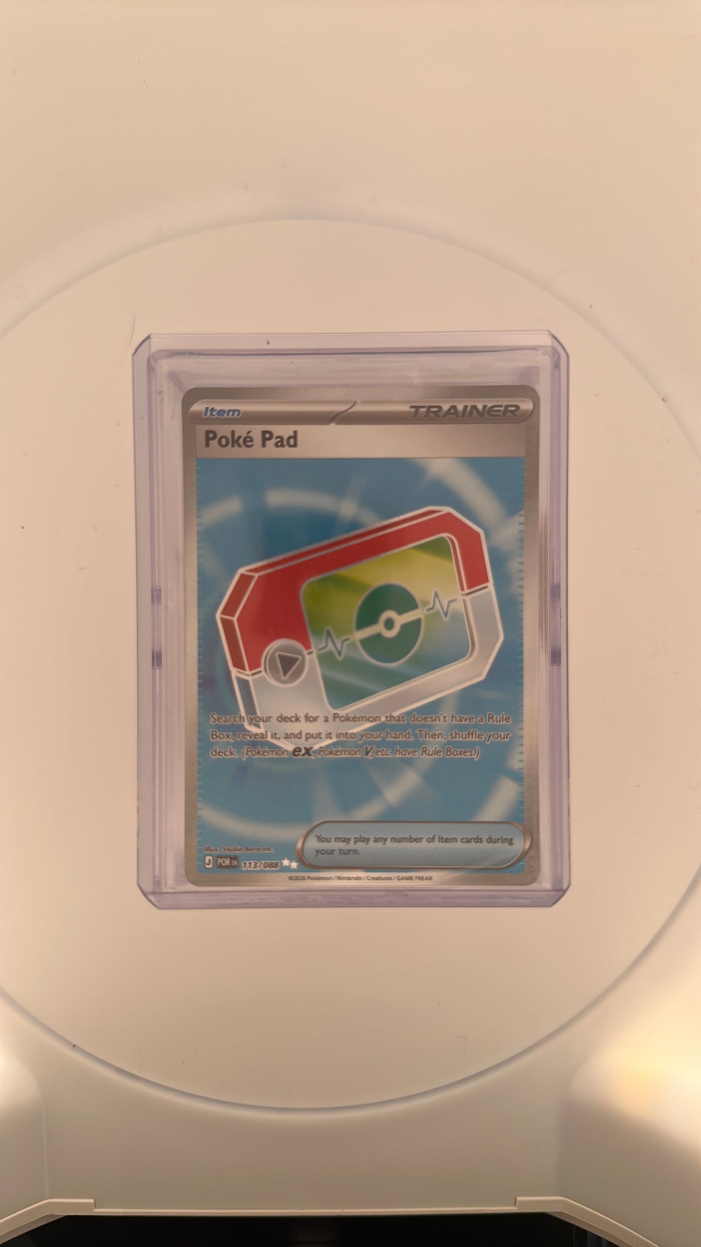 Poke Pad - 113/088 ME03: Perfect Order #113/088 — front