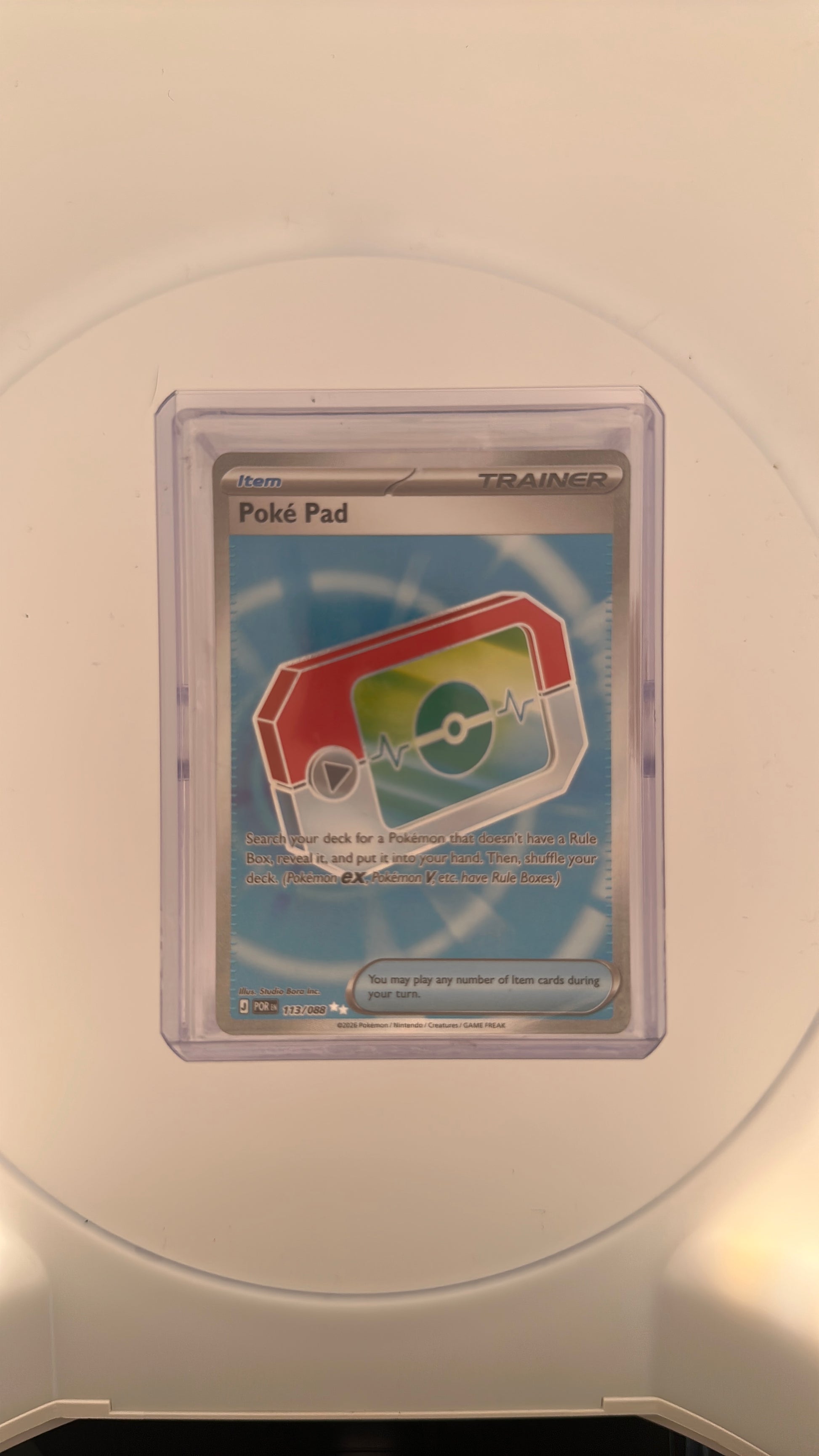 Poke Pad - 113/088 ME03: Perfect Order #113/088 — front