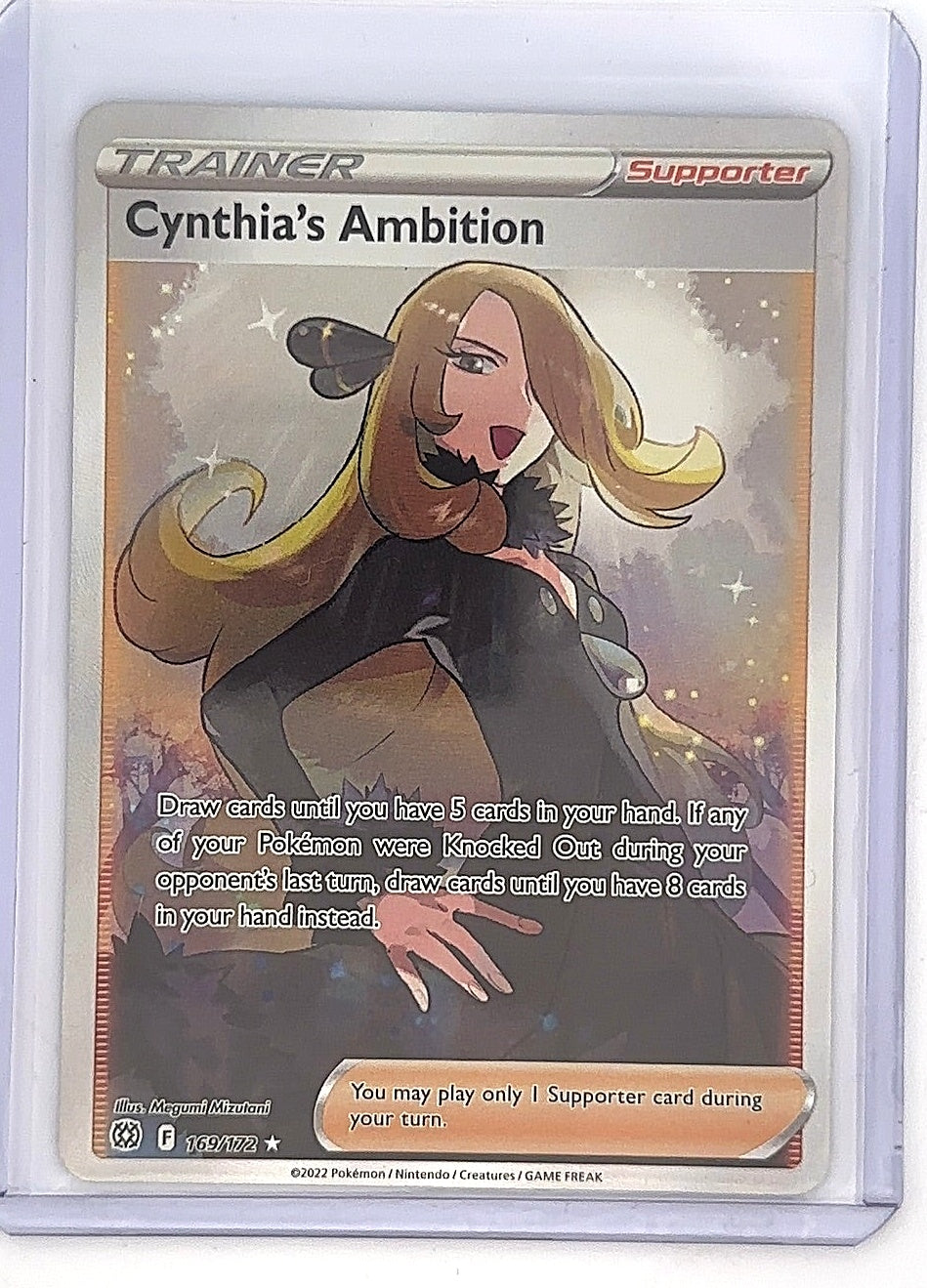 Cynthia's Ambition (Full Art) #169/172 — front