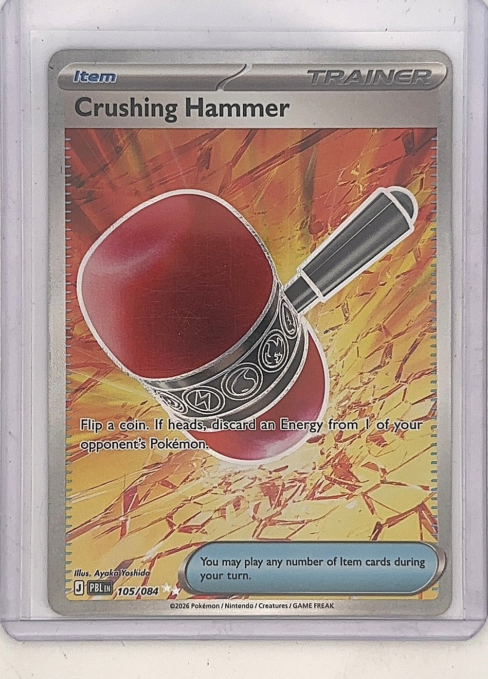 Crushing Hammer #105/084 — front