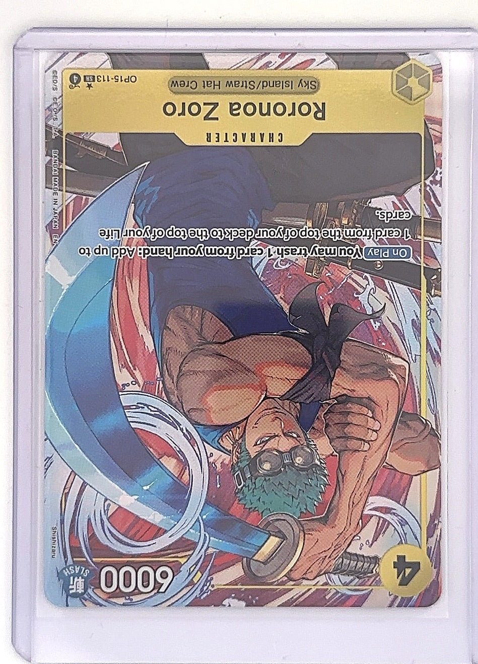 Roronoa Zoro #OP15-113 — front
