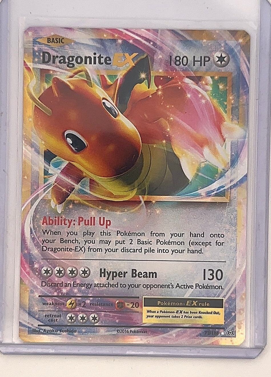 Dragonite EX #72/108 — front