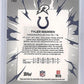 Tyler Warren #140 055/375 Autograph Issue — back