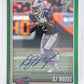 2026 Topps Flagship Real One Autograph DJ Moore [Green] #36 52/99 — front