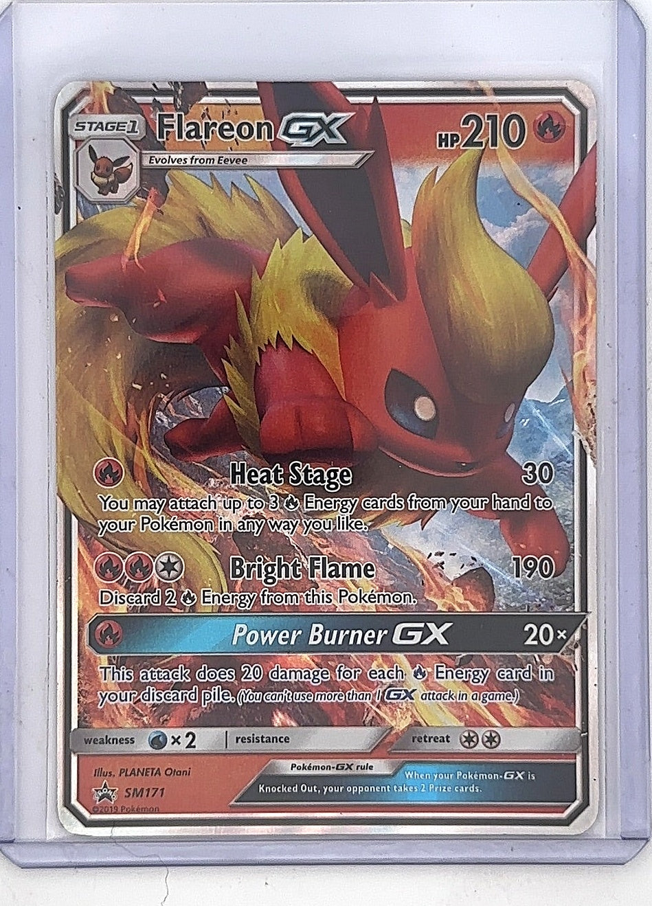 Flareon GX - SM171 #SM171 — front