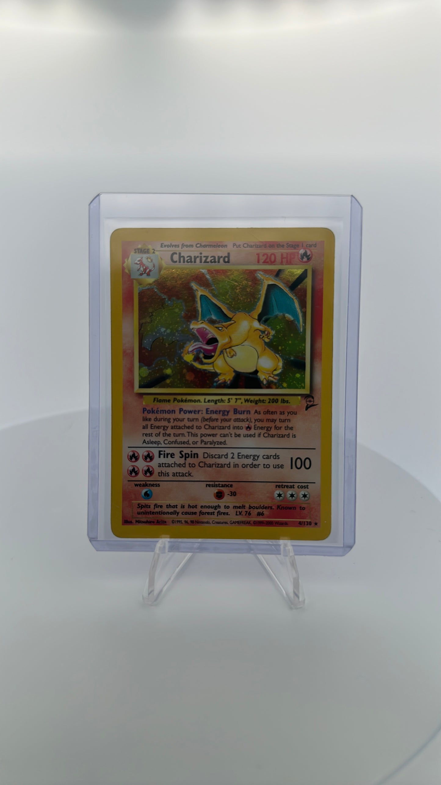 Charizard Base Set 2 #004/130 — front