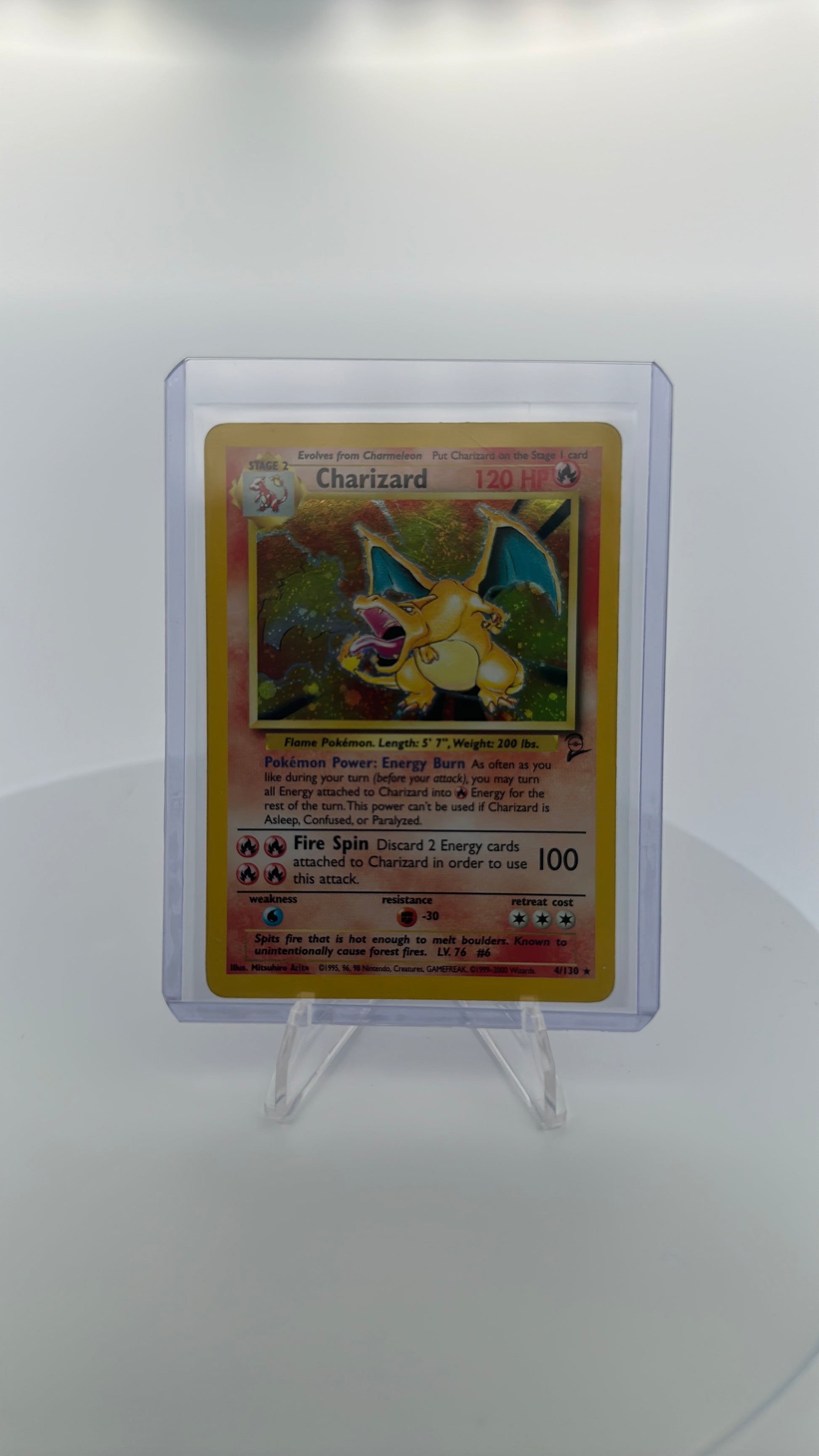 Charizard Base Set 2 #004/130 — front