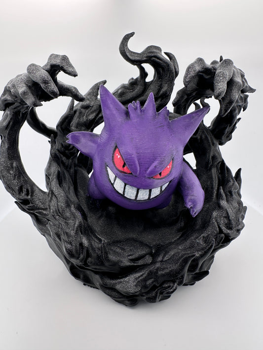 Gengar 3D printed — front