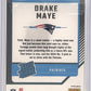 2024 Panini Donruss Optic Drake Maye [Blue Hyper] #229 — back