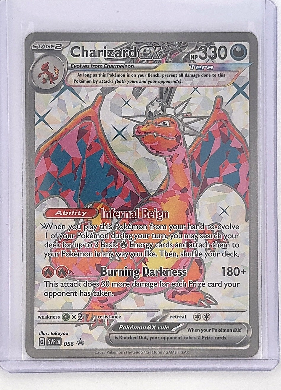 Charizard ex - 056 #056 — front